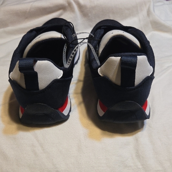 Tommy Hilfiger Black Sneakers with Red and White Details - Picture 3 of 4